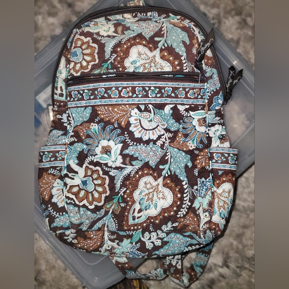 Vera Bradley Backpack *Java Blue**RETIRED PATTERN***